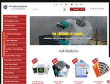 Tablet Screenshot of buypaintsonline.com